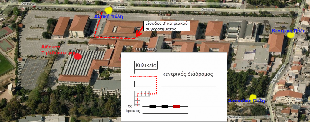 Πρόσβαση στην Αίθουσα Ανάπτυξης Εφαρμογών του ΤΕΙ Αθήνας